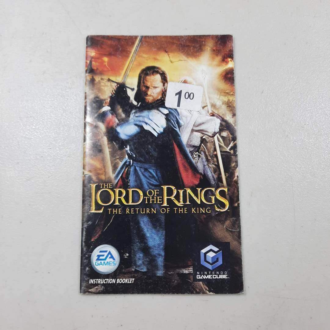 Lord Of The Rings Return Of The King Gamecube (Instruction) *Anglais/English (C -- Jeux Video Hobby 