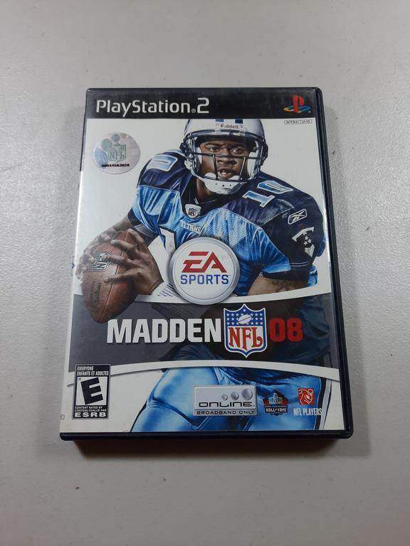 Madden NFL 2008 Playstation 2 (Cib) -- Jeux Video Hobby 