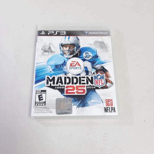 Madden NFL 25 Playstation 3 (Cib) -- Jeux Video Hobby 
