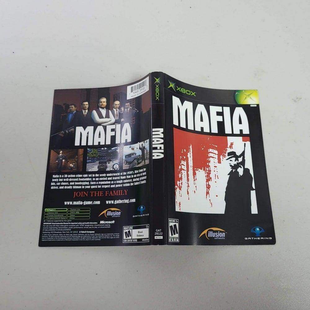Mafia Xbox (Box Cover) *Anglais/English -- Jeux Video Hobby 