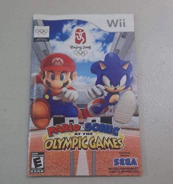 Mario And Sonic Olympic Games Wii (Instruction)*Bilingual -- Jeux Video Hobby 