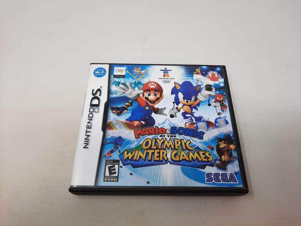 Mario and Sonic Olympic Winter Games Nintendo DS (Cb) (Condition-) -- Jeux Video Hobby 