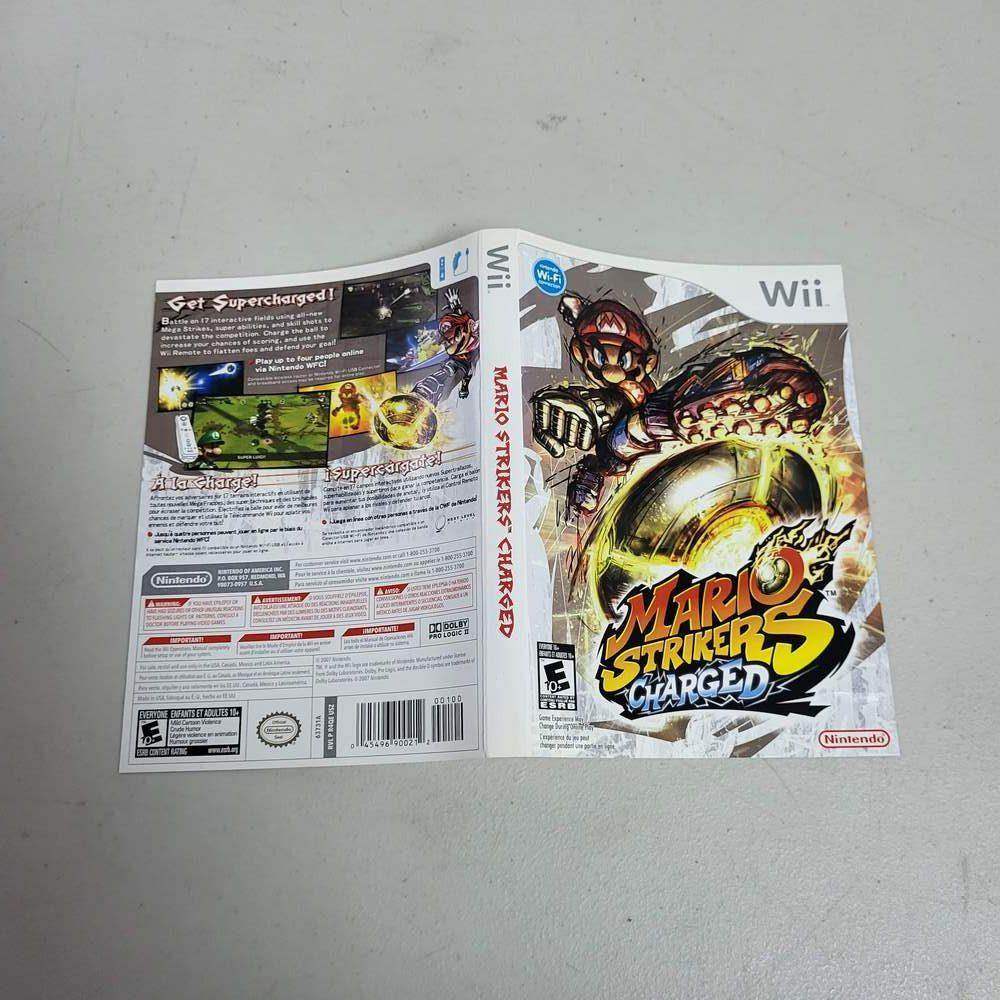 Mario Strikers Charged Wii (Box Cover) *Bilingual -- Jeux Video Hobby 