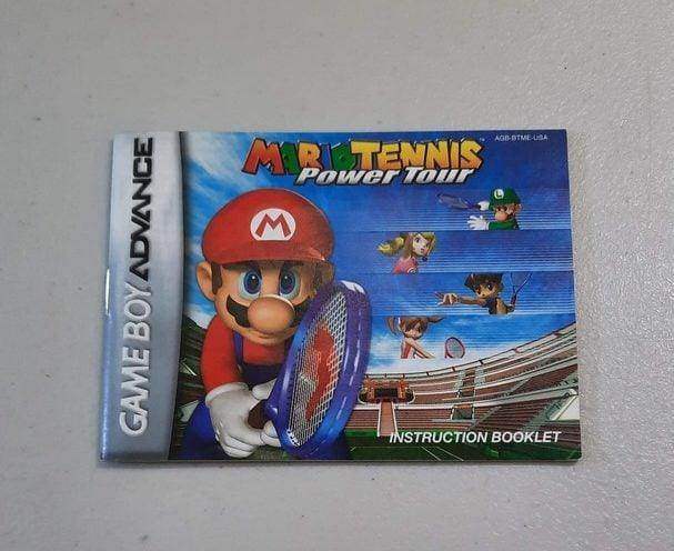 Mario Tennis Power Tour GameBoy Advance (Instruction) *Anglais/English -- Jeux Video Hobby 