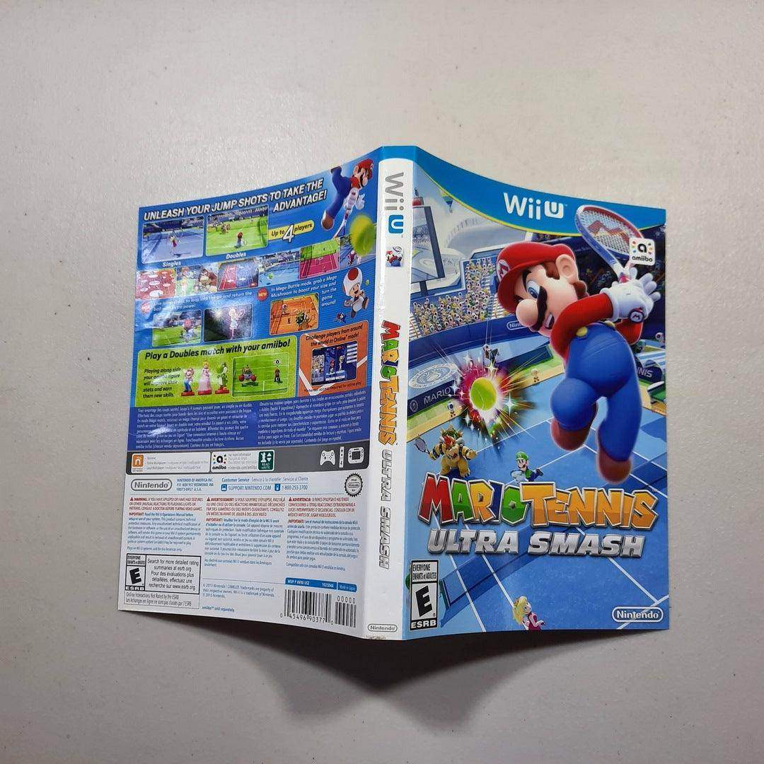 Mario Tennis Ultra Smash Wii U (Box Cover) -- Jeux Video Hobby 