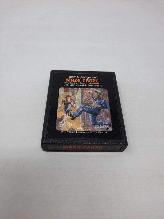 Maze Craze Atari 2600 (Loose) Picture Lable -- Jeux Video Hobby 