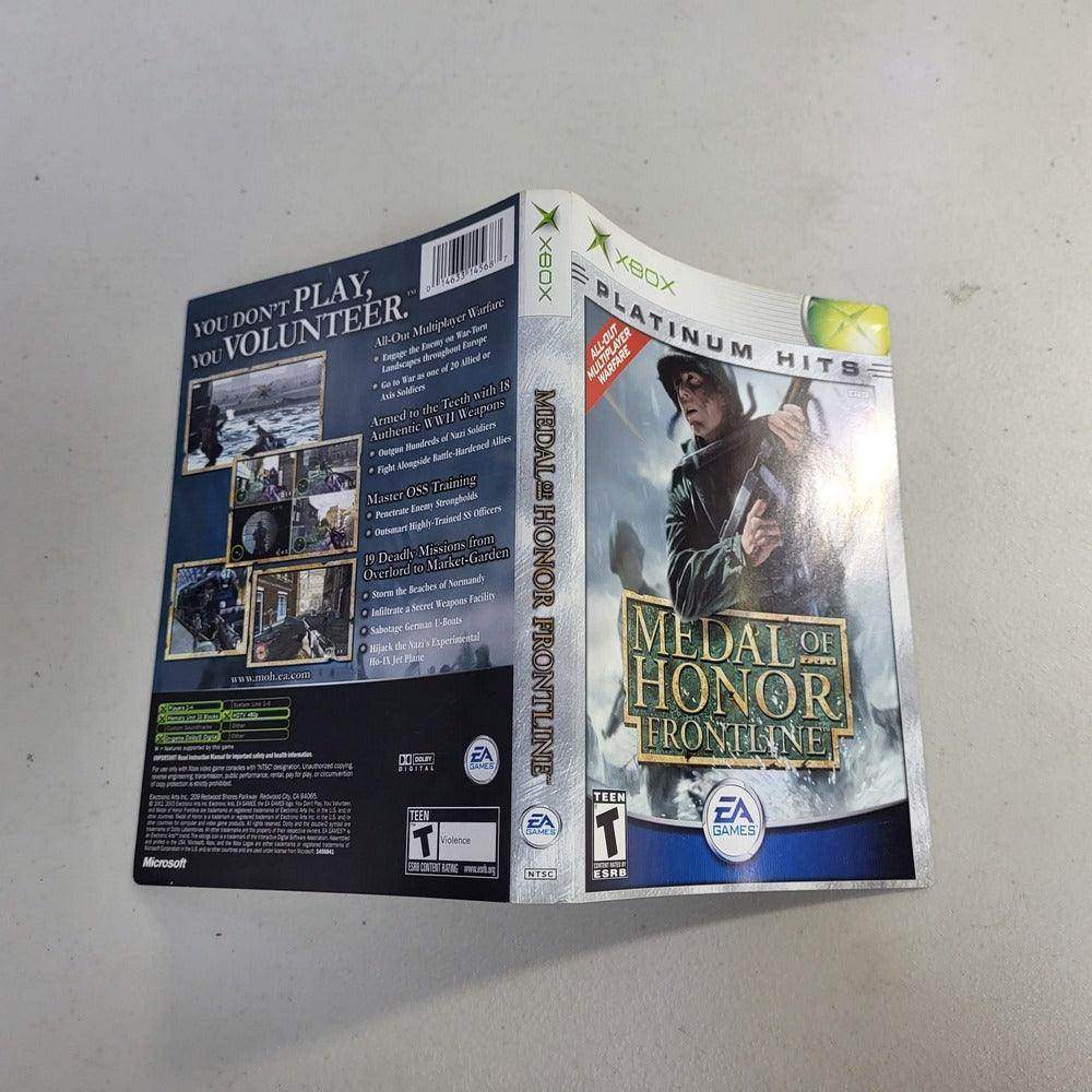 Medal Of Honor Frontline [Platinum Hits] Xbox (Box Cover) *Anglais/English -- Jeux Video Hobby 