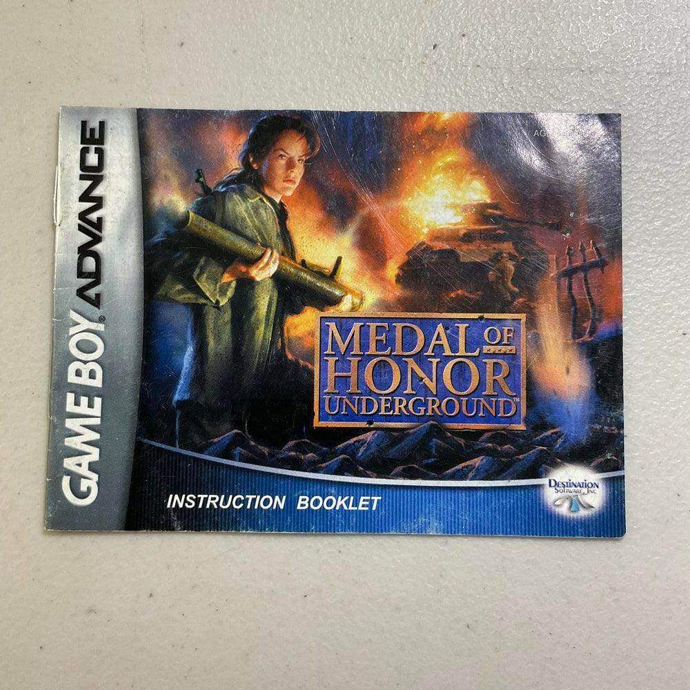 Medal Of Honor Underground GameBoy Advance (Instruction) *Anglais/English -- Jeux Video Hobby 
