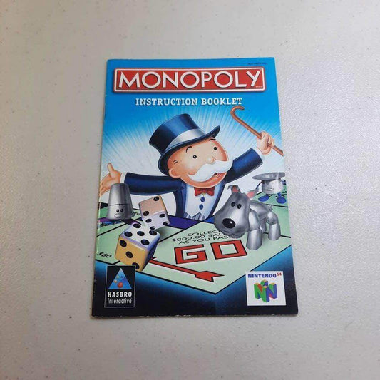 Monopoly Nintendo 64 (Instruction) *Anglais/English -- Jeux Video Hobby 