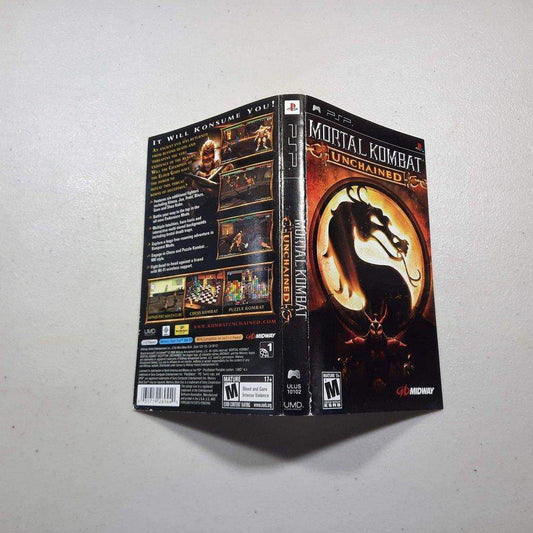 Mortal Kombat Unchained PSP (Box Cover) -- Jeux Video Hobby 
