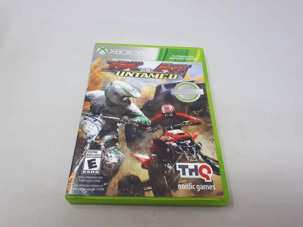 MX vs ATV Untamed [Platinum Hits] Xbox 360 (Cib) -- Jeux Video Hobby 