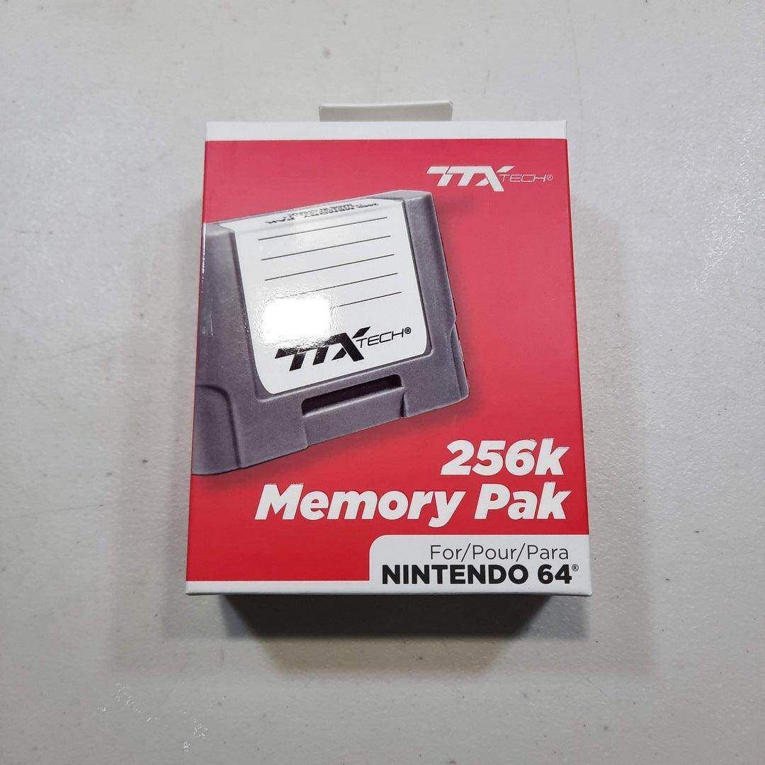 N64 256K Memory Pak Gray for Nintendo 64 [TTX] (New) -- Jeux Video Hobby 