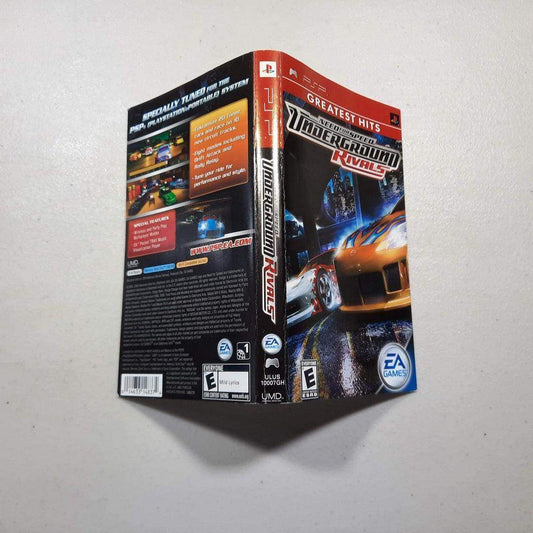 Need For Speed Underground Rivals [Greatest Hits] PSP (Box Cover) -- Jeux Video Hobby 