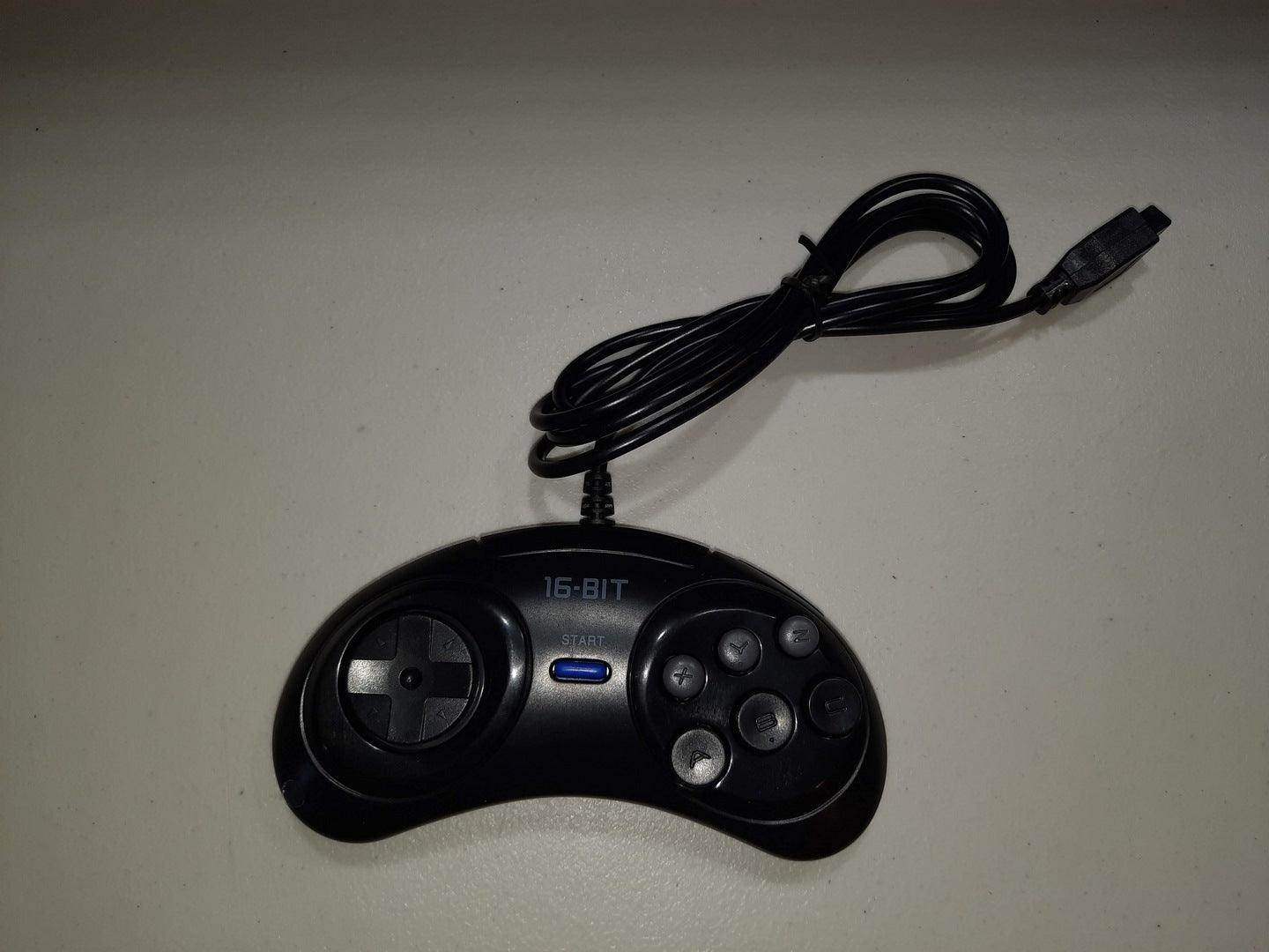 New 3rd party 6 Button Controller Sega Genesis -- Jeux Video Hobby 