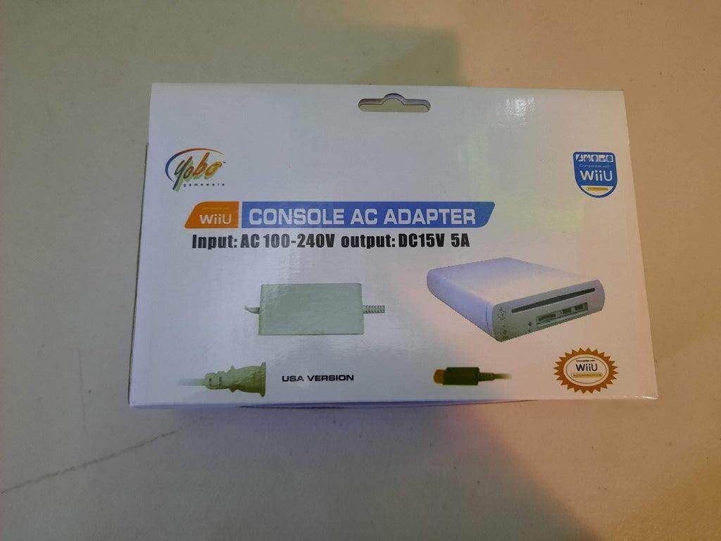 New 3rd Party AC Adapter for Wii U (New) -- Jeux Video Hobby 