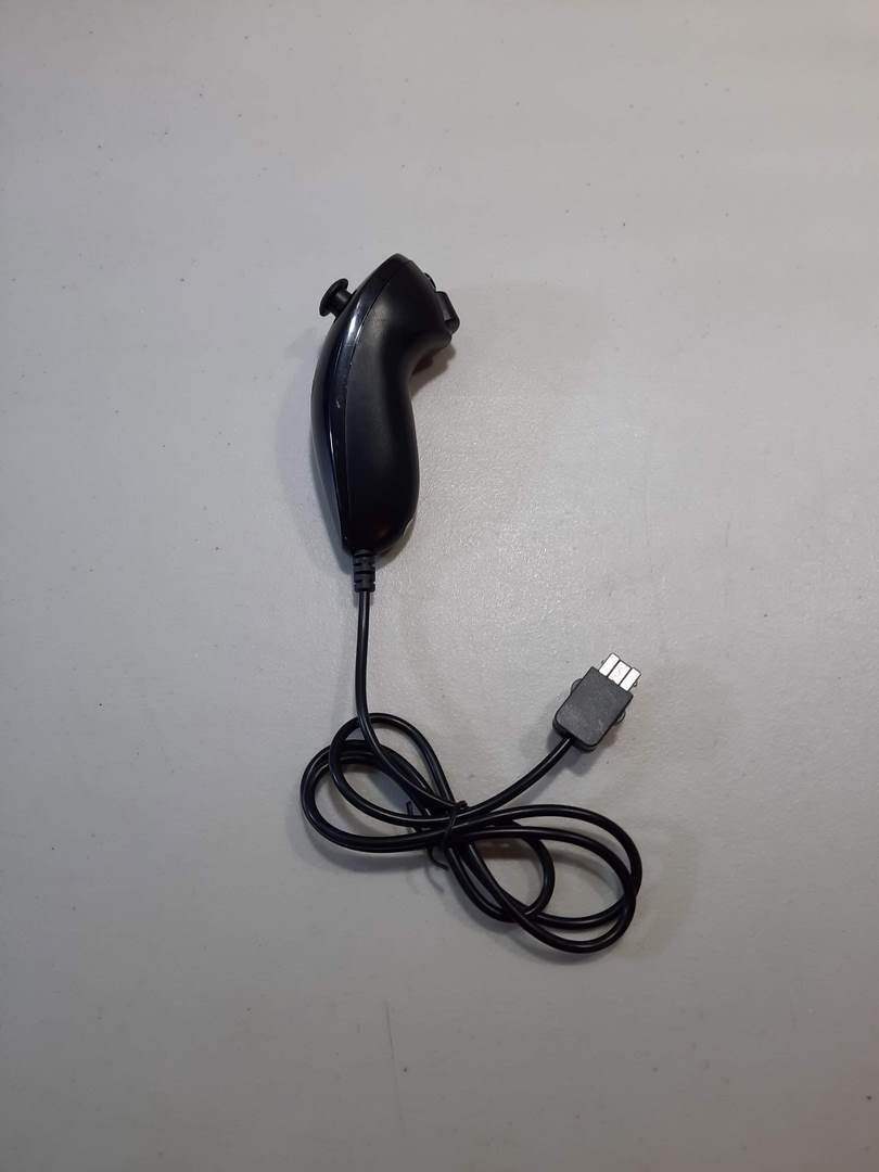 New 3rd Party Nunchuk For Nintendo Wii - Black -- Jeux Video Hobby 