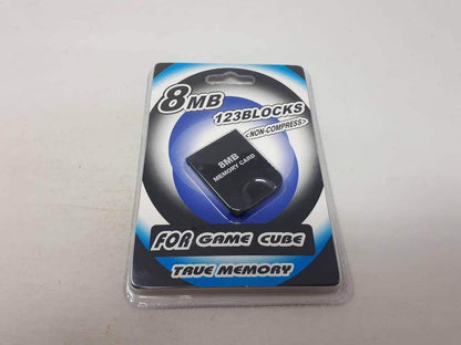 New Memory Card Wii / Gamecube (8 Mb) 123 Blocks -- Jeux Video Hobby 