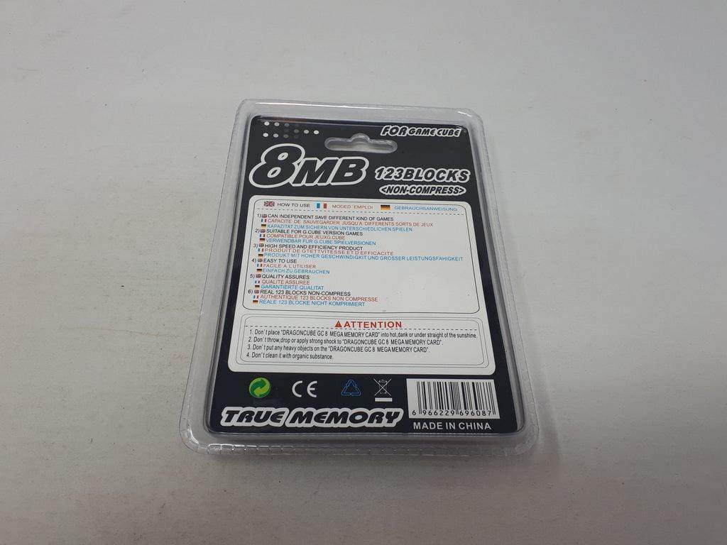 New Memory Card Wii / Gamecube (8 Mb) 123 Blocks -- Jeux Video Hobby 