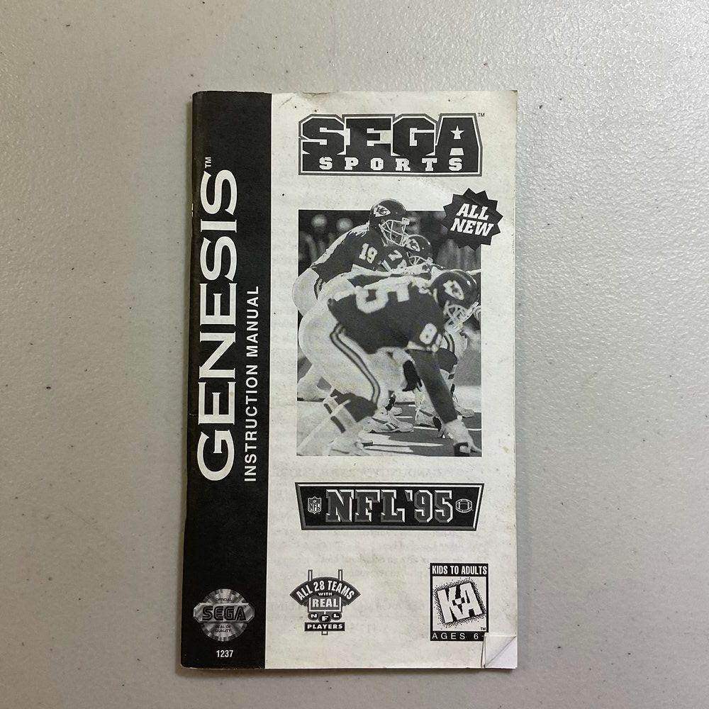 NFL '95 Sega Genesis (Instruction) *Anglais/English -- Jeux Video Hobby 