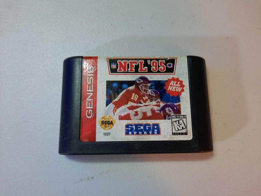NFL '95 Sega Genesis (Loose) (Condition-) -- Jeux Video Hobby 