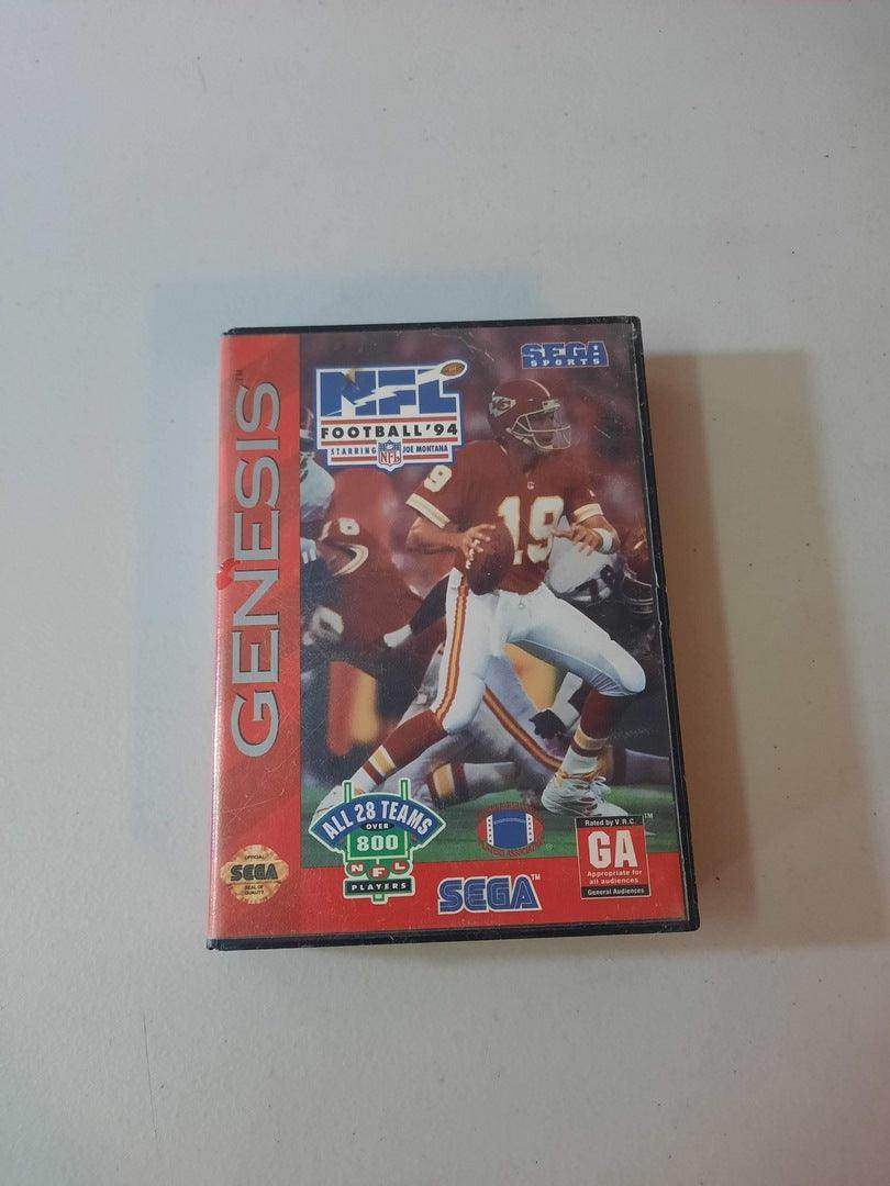 NFL Football '94 Starring Joe Montana Sega Genesis (Cib) -- Jeux Video Hobby 