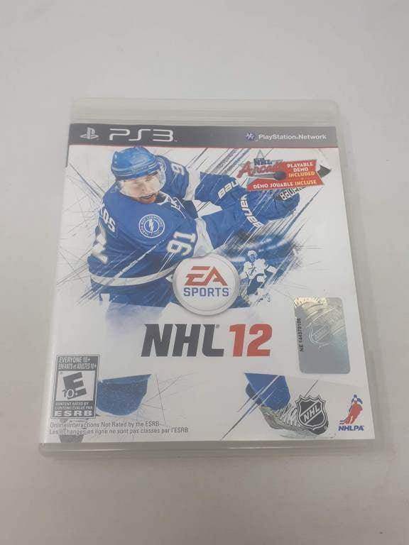 NHL 12 Playstation 3 (Cib) -- Jeux Video Hobby 