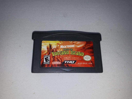 Nicktoons Battle for Volcano Island GameBoy Advance (Loose) -- Jeux Video Hobby 