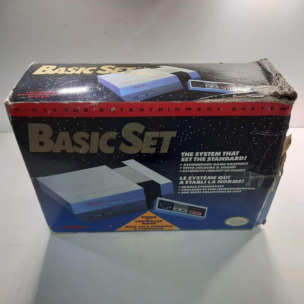 Nintendo Nes Basic Set In Box (Condition-) New 72 Pin Work Like New -- Jeux Video Hobby 