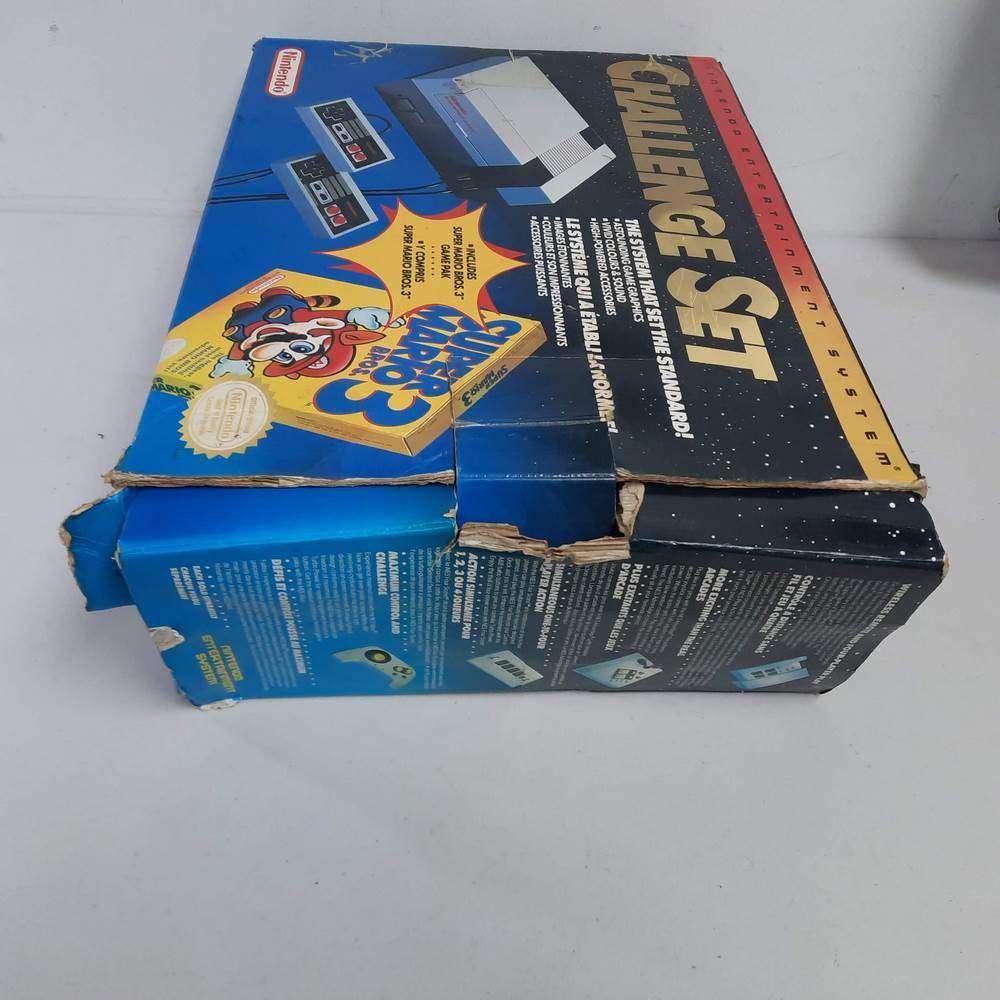Nintendo Nes In Box +Mario 3 (Condition-) New 72 Pin Work Like New -- Jeux Video Hobby 