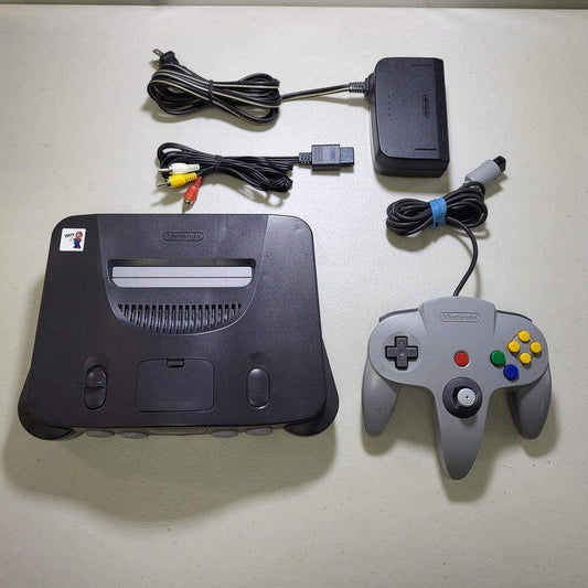 Original Console Nintendo N64 System -- Jeux Video Hobby 