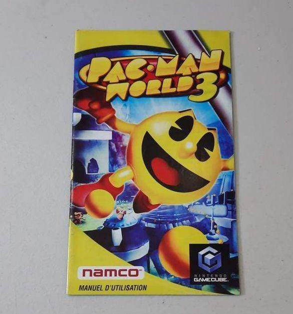Pac-Man World 3 Gamecube (Instruction) *French/Francais -- Jeux Video Hobby 