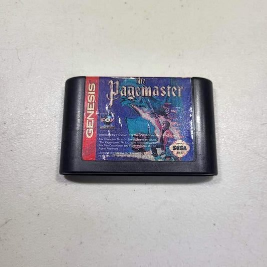 Pagemaster Sega Genesis (Loose) (Condition-) -- Jeux Video Hobby 