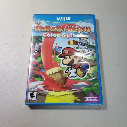Paper Mario Color Splash Wii U (New) -- Jeux Video Hobby 
