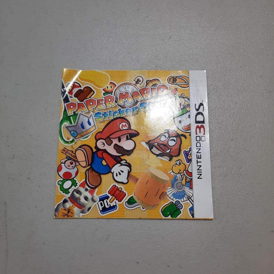 Paper Mario: Sticker Star Nintendo 3DS (Instruction) *Anglais/English -- Jeux Video Hobby 