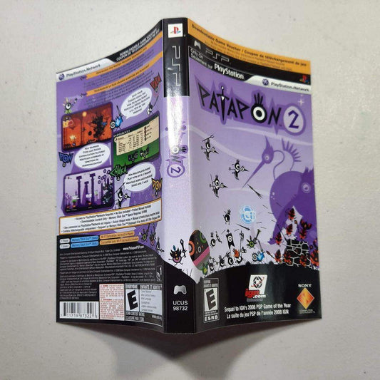 Patapon 2 PSP (Box Cover) -- Jeux Video Hobby 