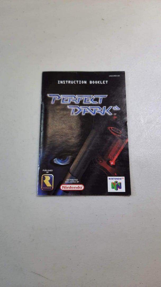 Perfect Dark Nintendo 64 (Instruction) *Anglais/English -- Jeux Video Hobby 