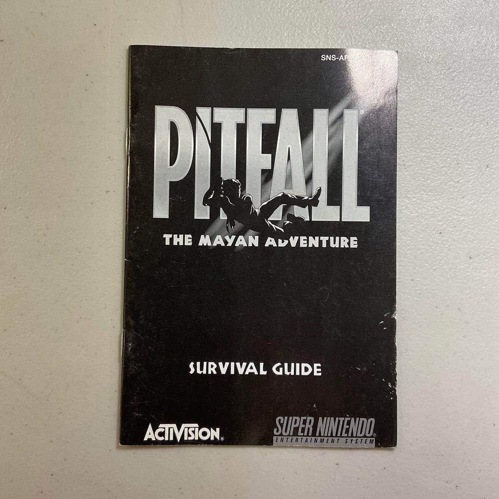 Pitfall Mayan Adventure Super Nintendo (Instruction) *Anglais/English -- Jeux Video Hobby 