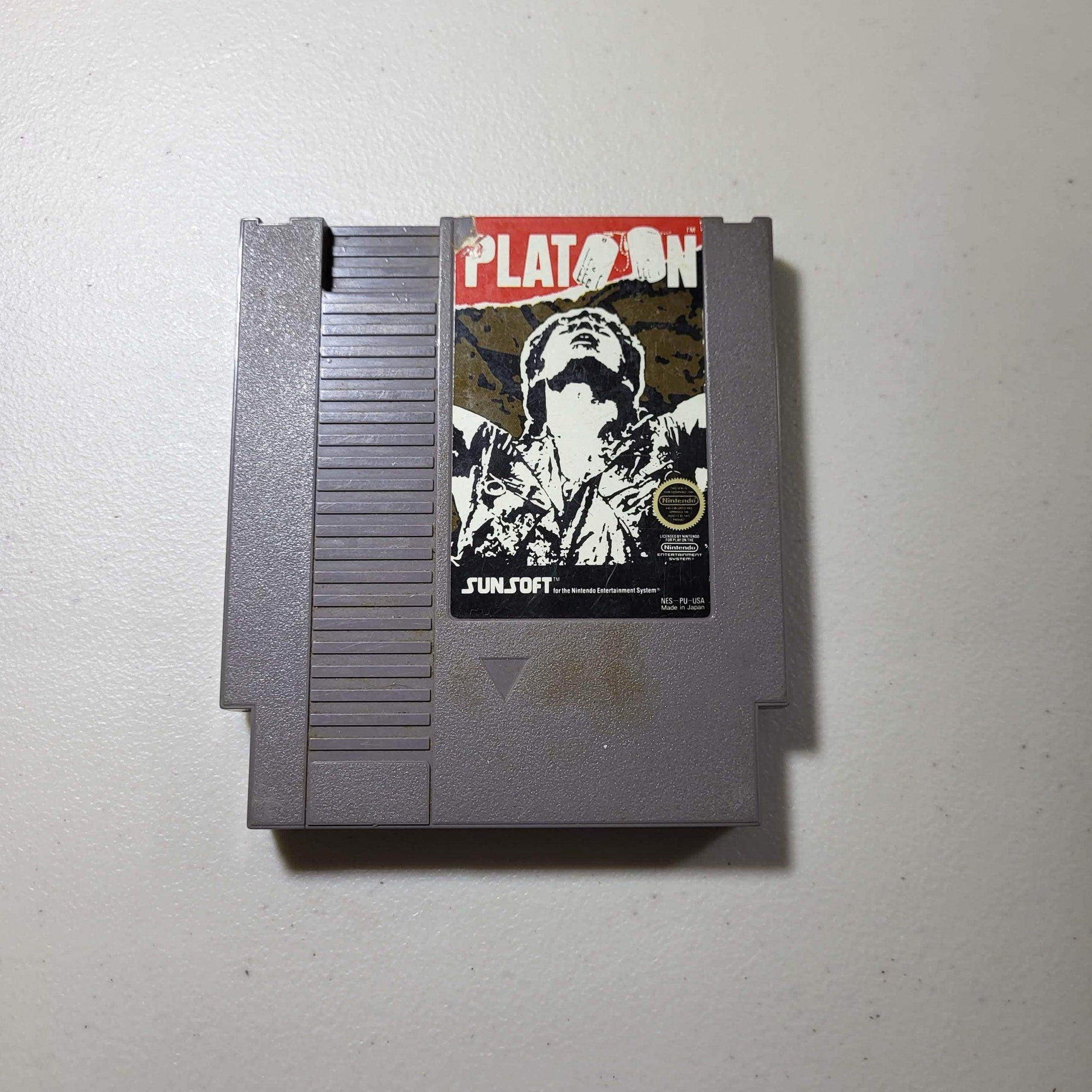 Platoon NES (Loose) (Condition-) -- Jeux Video Hobby 