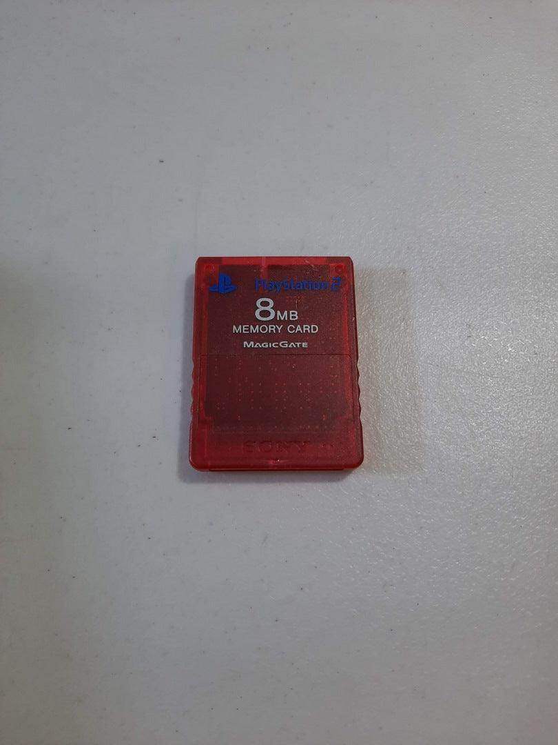 Playstation 2 PS2 *Original* Sony Memory Card 8MB - Red -- Jeux Video Hobby 
