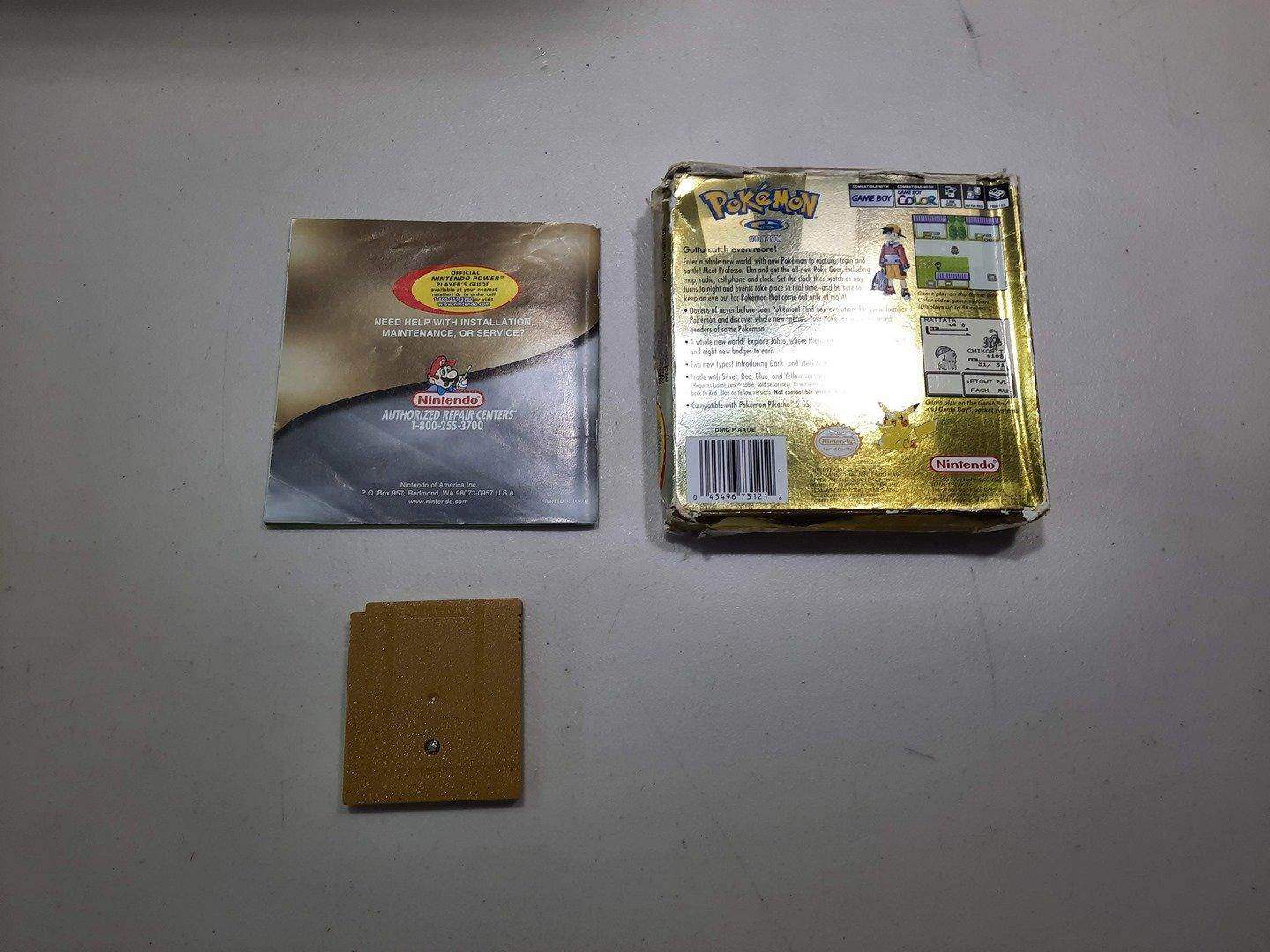 Pokemon Gold GameBoy Color (Condition-) (Cib) -- Jeux Video Hobby 