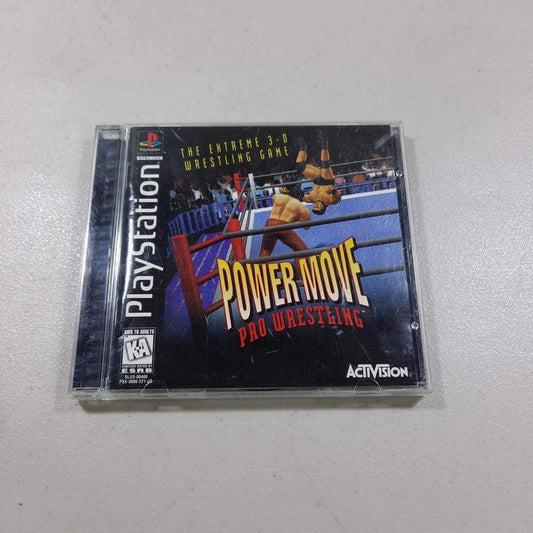 Power Move Pro Wrestling Playstation (Cib) -- Jeux Video Hobby 