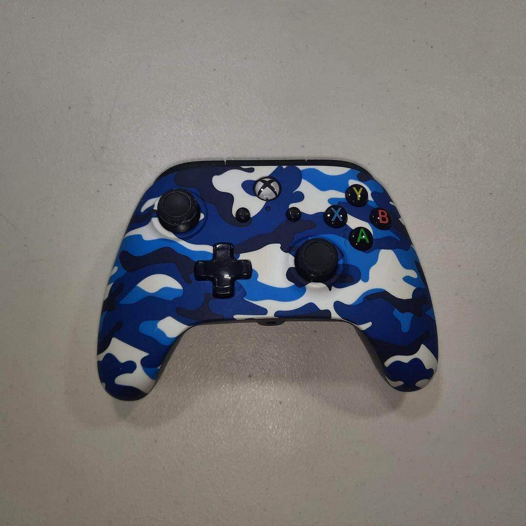 PowerA Enhanced Wired Controller for Xbox - Metallic Blue Camo -- Jeux Video Hobby 