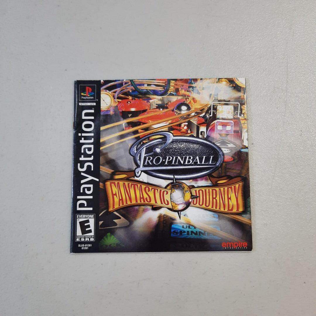 Pro Pinball Fantastic Journey Playstation (Instruction) *Anglais/English -- Jeux Video Hobby 
