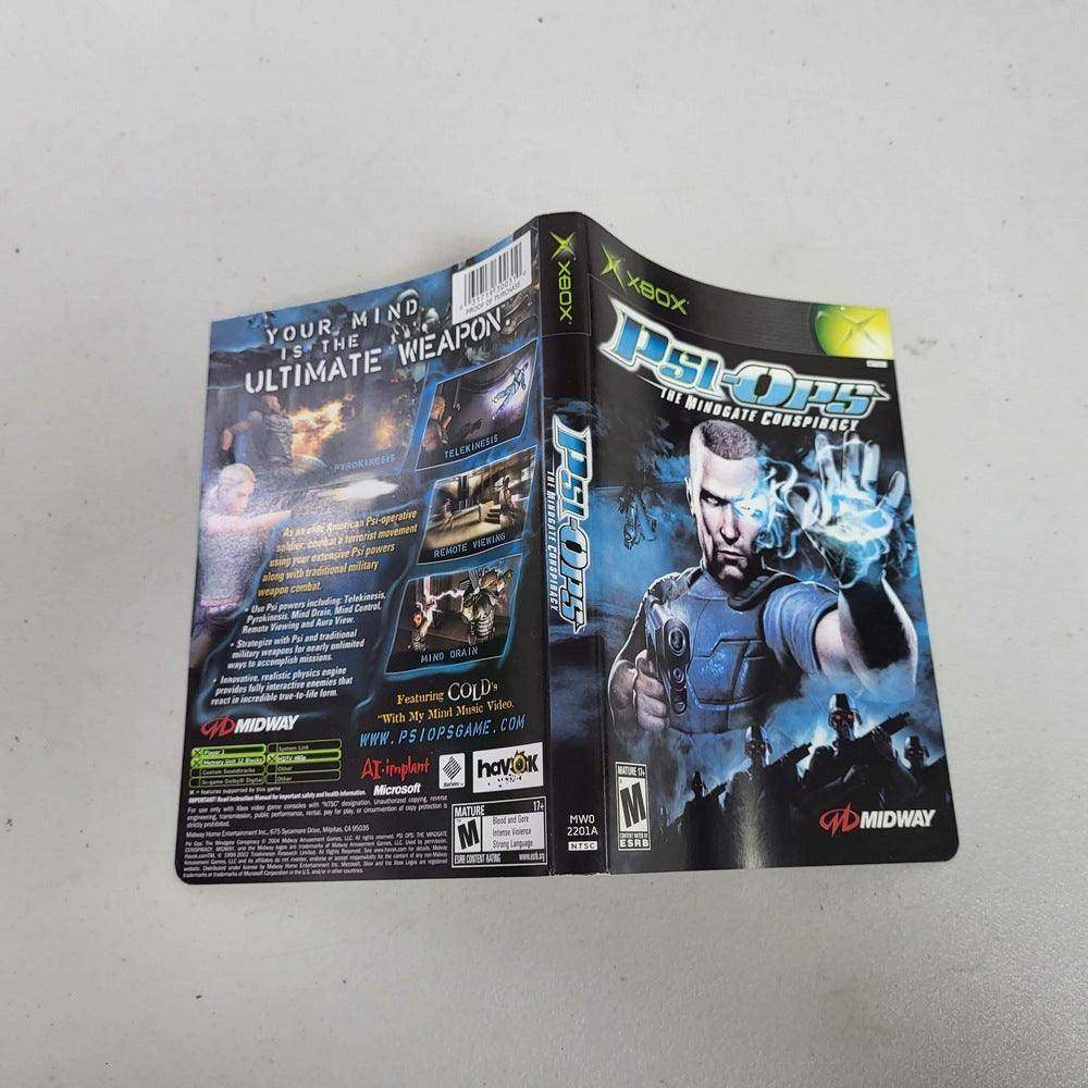 Psi-Ops Mindgate Conspiracy Xbox (Box Cover) *Anglais/English -- Jeux Video Hobby 