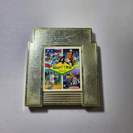 Quattro Sports NES (Loose) (Condition-) -- Jeux Video Hobby 