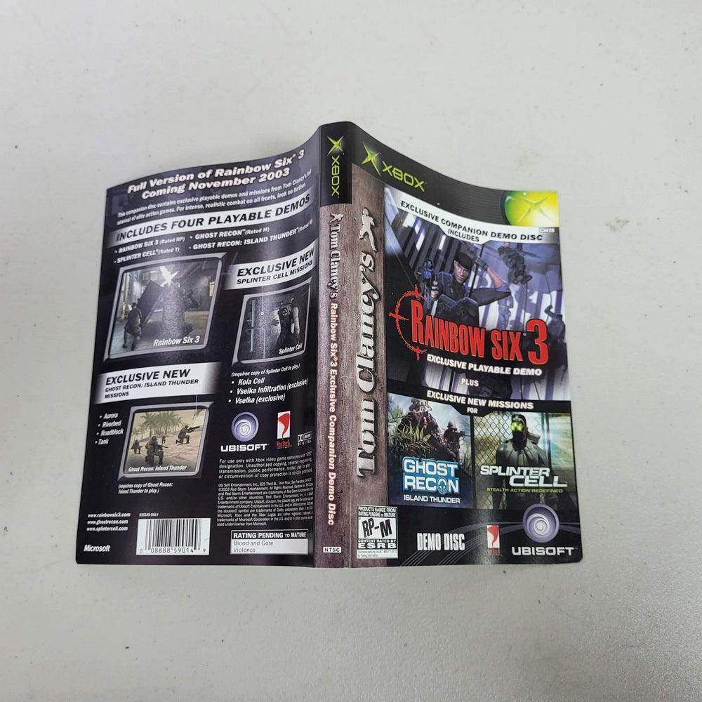 Rainbow Six 3 [Exclusive Companion Demo Disc] Xbox (Box Cover) *Anglais/English -- Jeux Video Hobby 