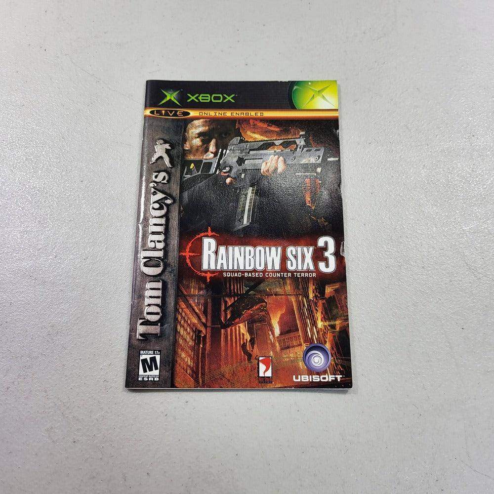 Rainbow Six 3 Xbox (Instruction) *Anglais/English -- Jeux Video Hobby 