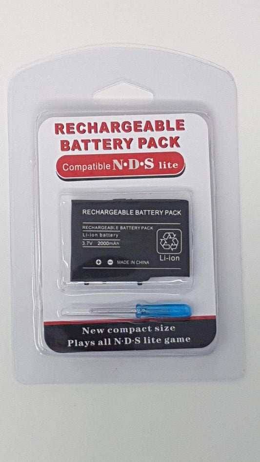 RECHARGEABLE BATTERY PACK + TOOL KIT FOR DS LITE -- Jeux Video Hobby 
