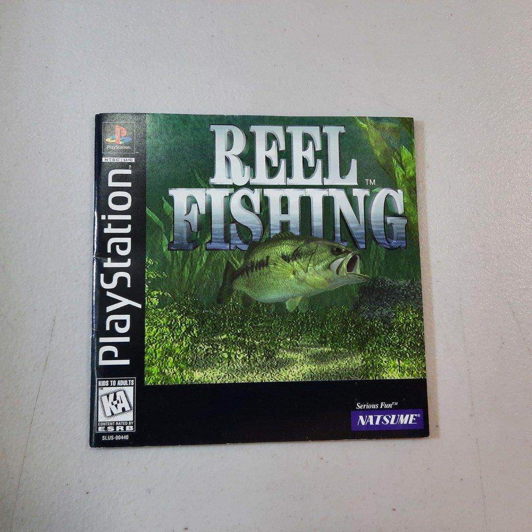 Reel Fishing Playstation PS1 (Instruction) *Anglais/English -- Jeux Video Hobby 