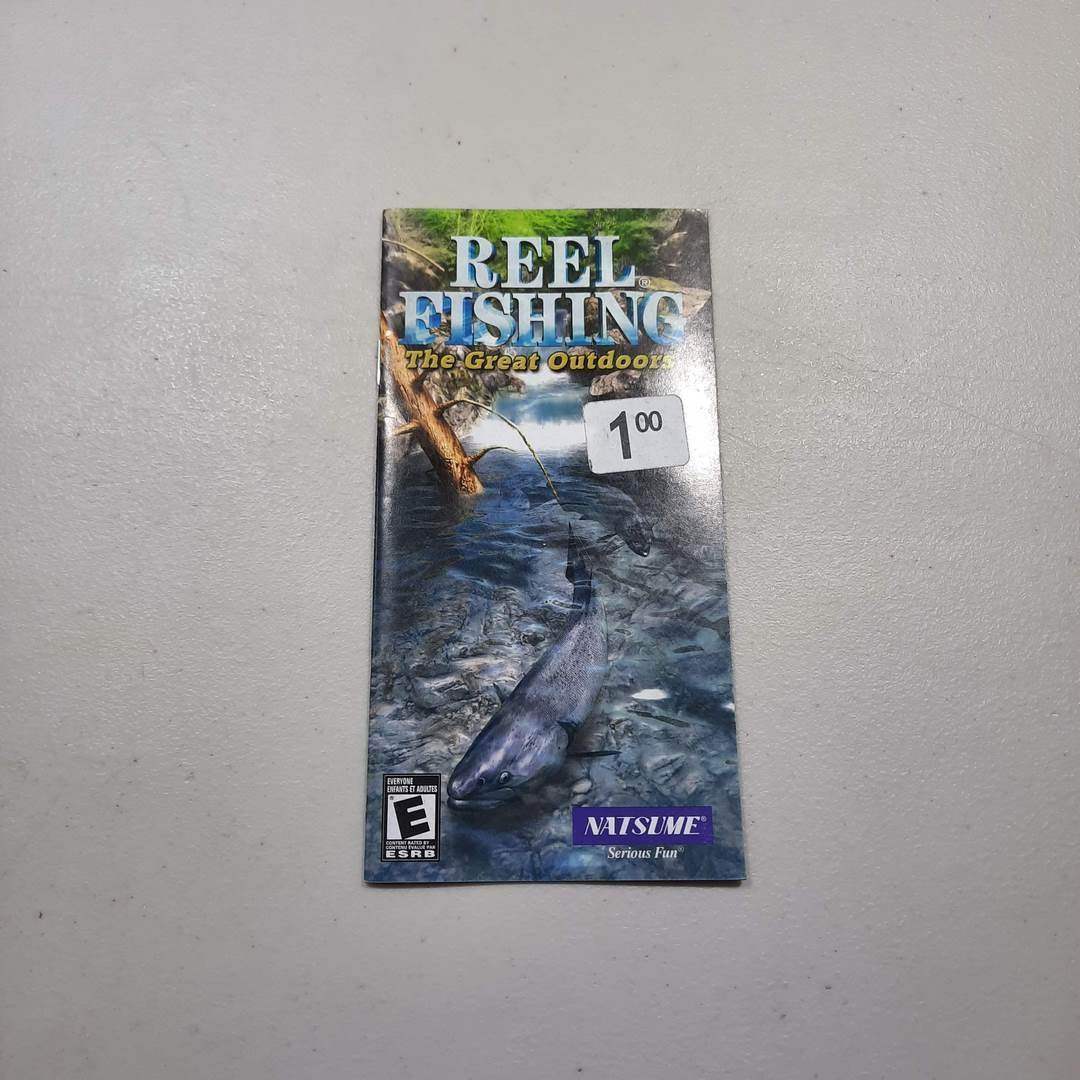 Reel Fishing The Great Outdoors PSP (Instruction) *French/Francais -- Jeux Video Hobby 